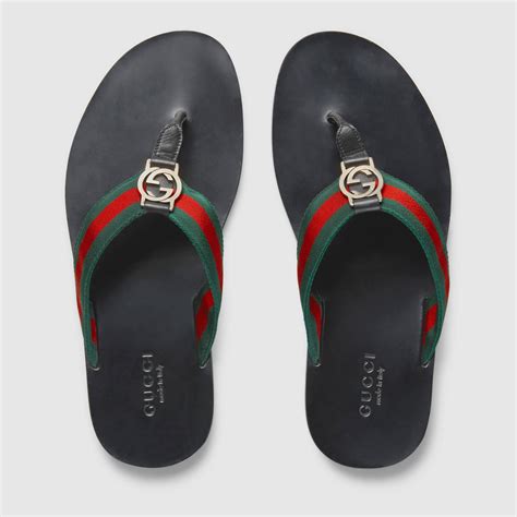 gucci thong slippers mens|gucci sandals men price.